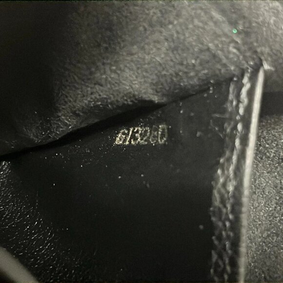 Auth LOUIS VUITTON Pochette Double Zip M68568 Noir Monogram Empreinte - Picture 7 of 16